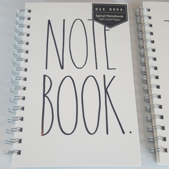 Lot of 2 Rae Dunn Notebook Travel Journal New - Picture 4 of 7